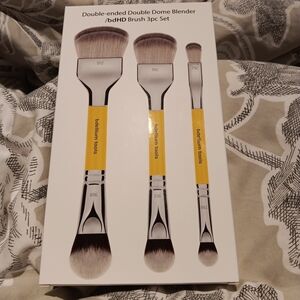 Bdellium Studio Double-Ended Double Dome Blender / BDHD Brush 3pc. Set